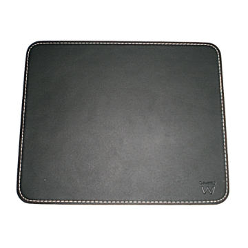 MOUSEPAD IN PELLE NERA